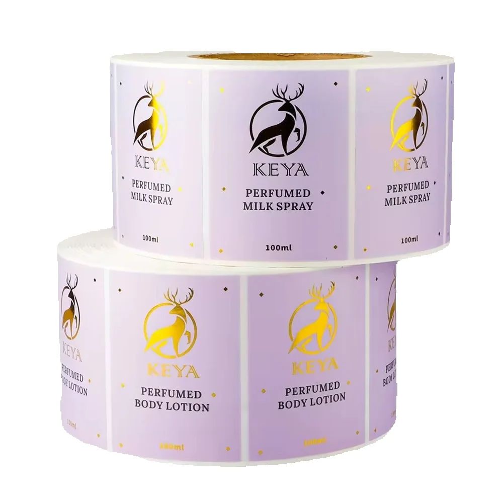 Sticker Label Roll - Label Sampo Biodegradable Khusus | Stiker