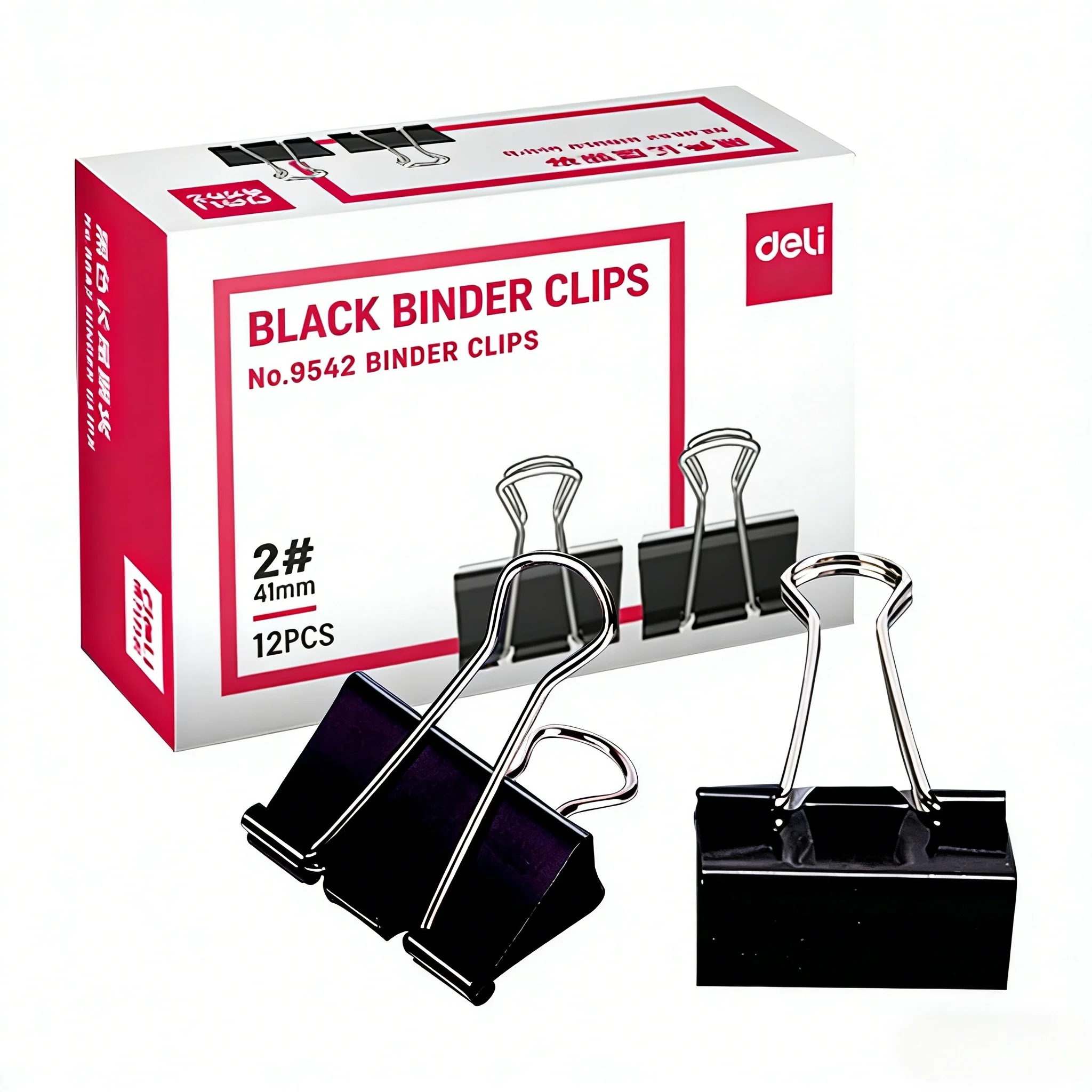 Binder Clip Assorted - Klip Binder Hitam Seri 954 12pcs/Kotak