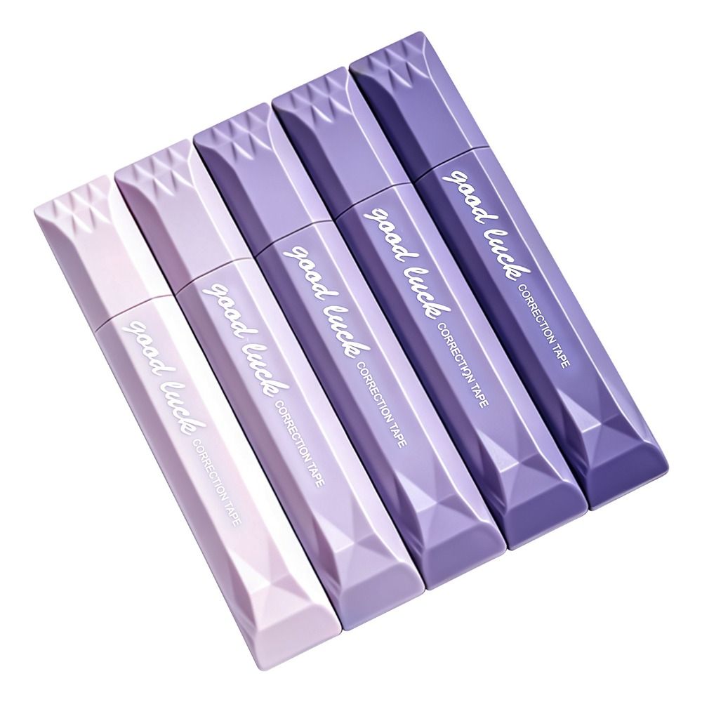Correction Tape Roller - 5pcs/set Pita Koreksi Warna Gradasi Bentuk