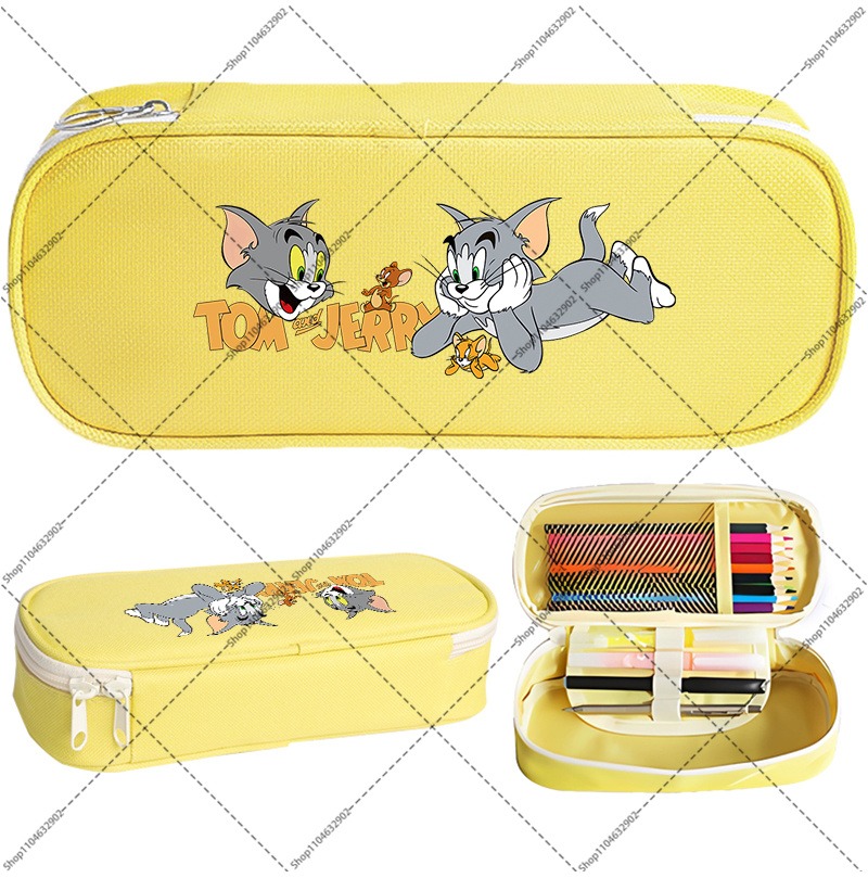 Kotak Pensil Lucu Tom dan Jerr - Stationery Supplier ulasan dan harga