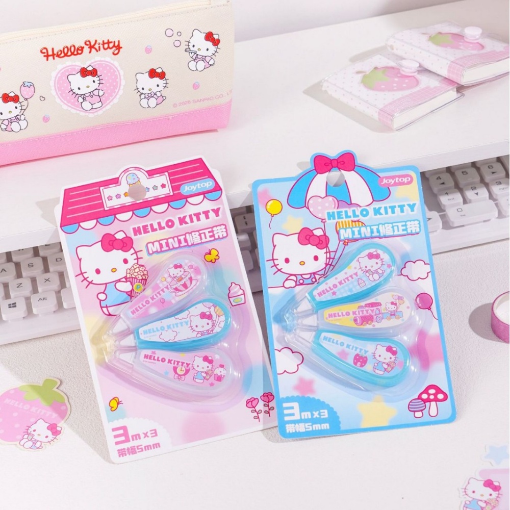 Pita Koreksi Hello Kitty Asli  - Correction Tape Roller ulasan dan harga