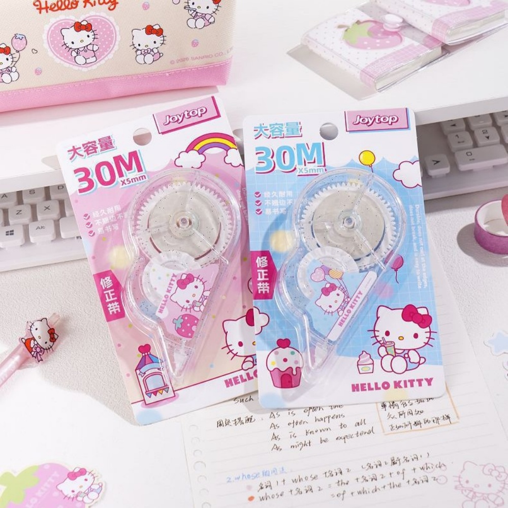 Pita Koreksi Hello Kitty Asli  - Correction Tape Roller ulasan dan harga