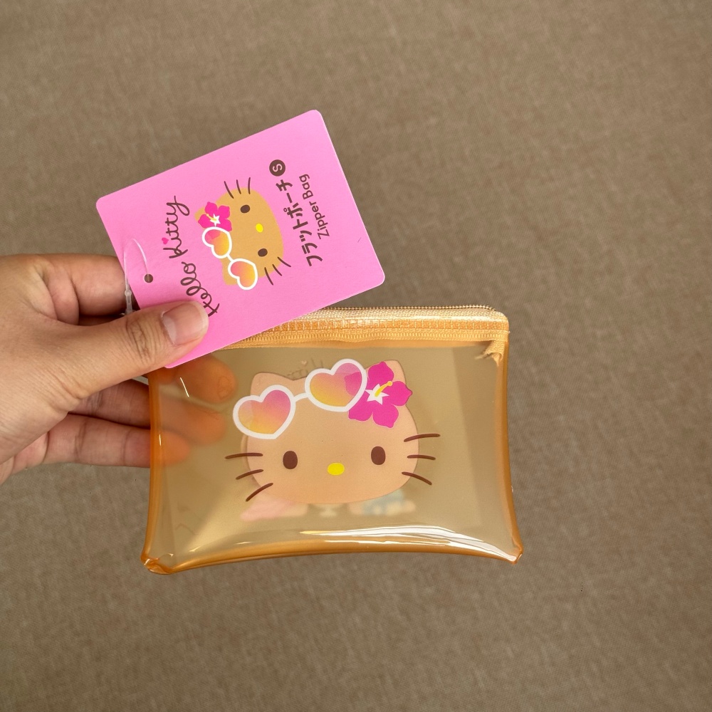 Dompet PVC Hello Kitty Asli Lu - Tan Stationery & Office Supply ulasan dan harga