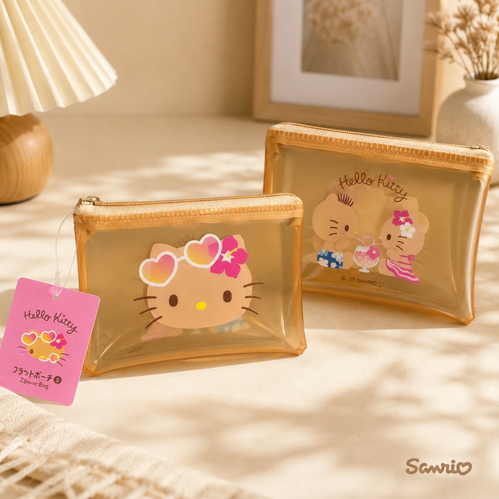 Dompet PVC Hello Kitty Asli Lu - Tan Stationery & Office Supply ulasan dan harga