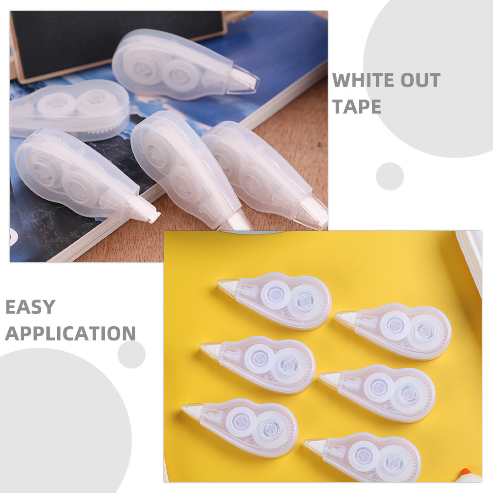 6 buah Pita Koreksi, Pena Pita - Correction Tape Roller ulasan dan harga